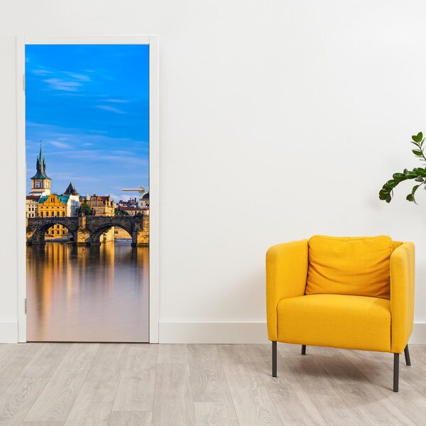 Fototapeta na dveře - Karlův most (95x205cm)