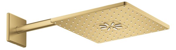 Grohe Rainshower hlavová sprchá s ramenem 31x31 cm čtvercový Brushed Cool Sunrise 26479GN0