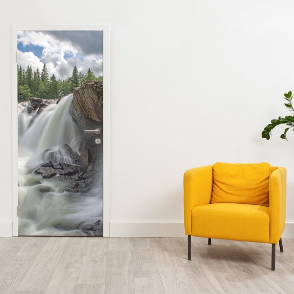 Fototapeta na dveře - Vodopády (95x205cm)