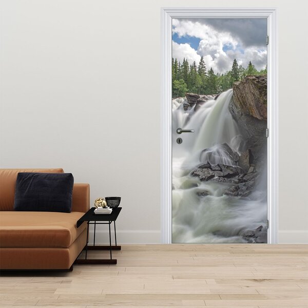 Fototapeta na dveře - Vodopády (95x205cm)