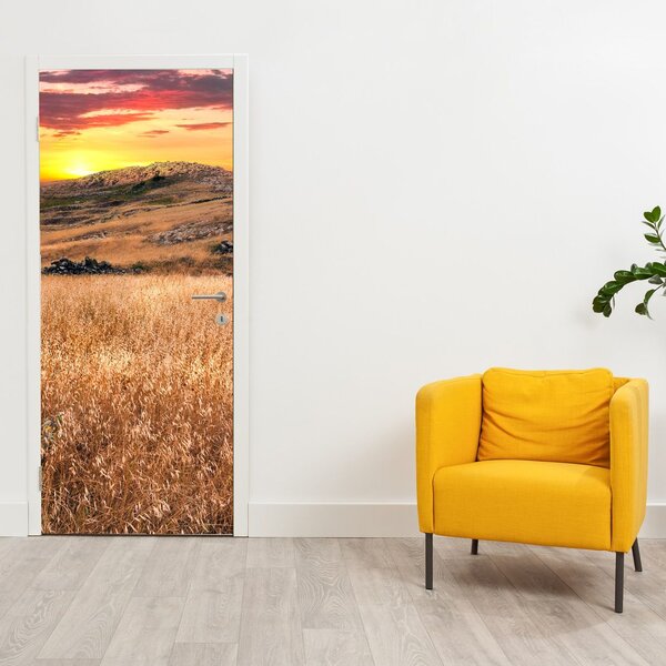 Fototapeta na dveře - Pole (95x205cm)