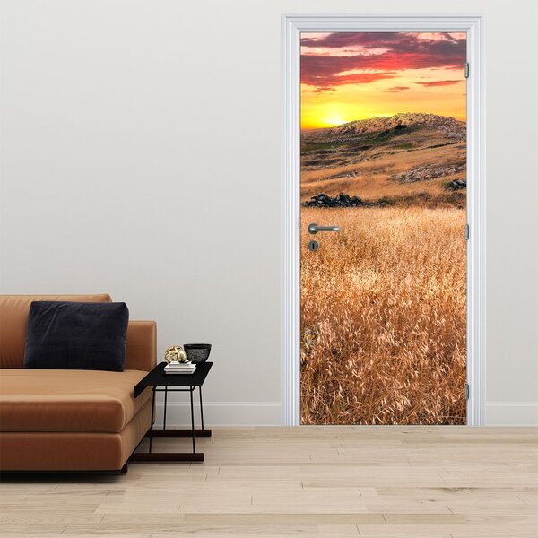 Fototapeta na dveře - Pole (95x205cm)