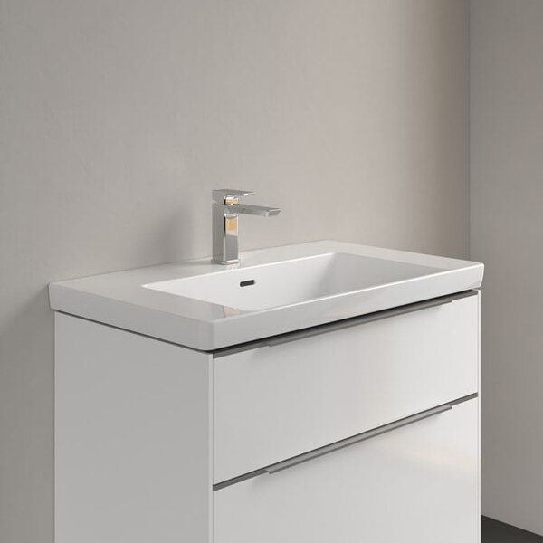 Villeroy & Boch Subway 3.0 umyvadlo 80x47 cm obdélníkový klasický-nábytkový bílá lesk 4A7080R1
