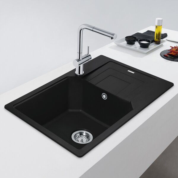 Franke Urban granitový dřez 62x50 cm šedá/grafitová/onyx 114.0700.098