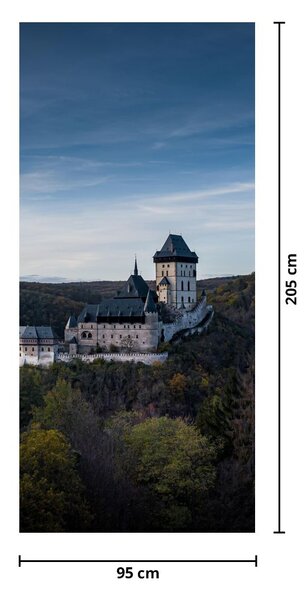 Fototapeta na dveře - Karlštejn (95x205cm)
