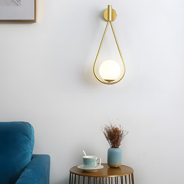 Toolight Nástěnné osvětlení Modern G094-1W zlaté