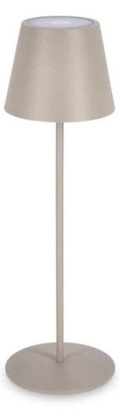 Stolní lampa Ettie 38 cm béžová