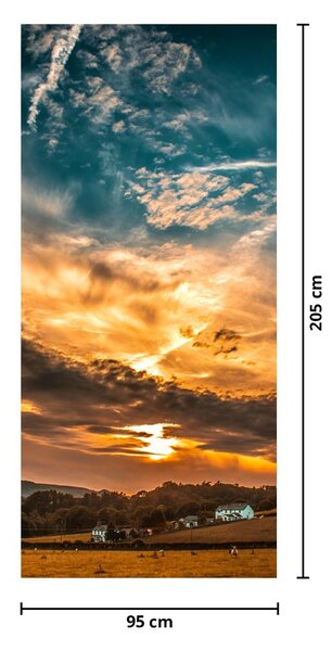 Fototapeta na dveře - Mračna (95x205cm)