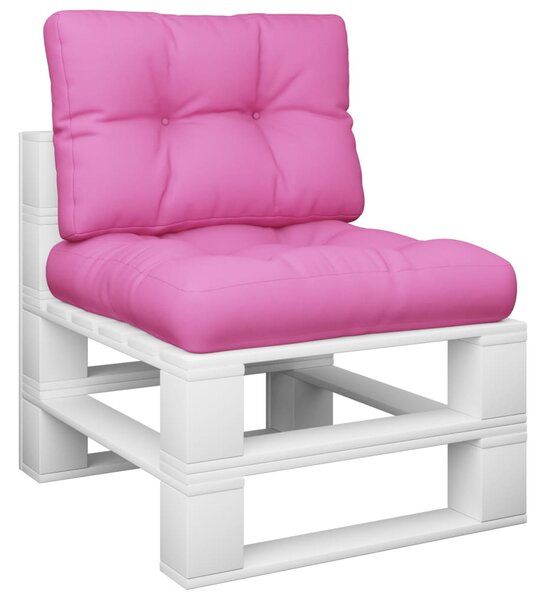 Podušky na palety 2 ks růžové textil