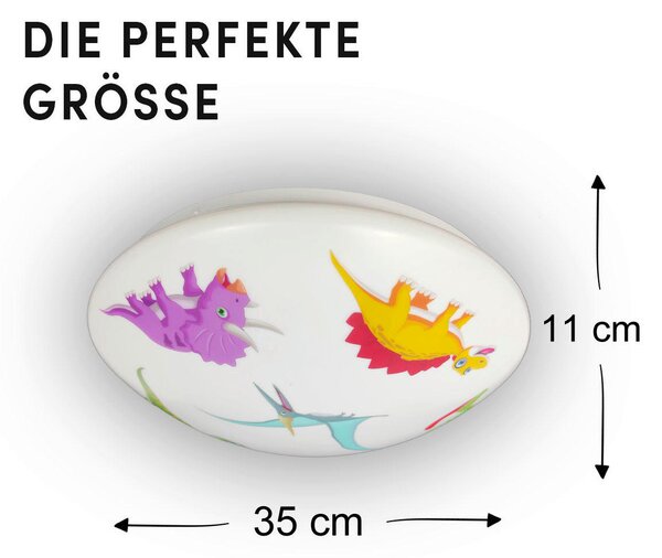DĚTSKÉ STROPNÍ SVÍTIDLO, 36/36/10 cm - Online Only svítidla, Online Only