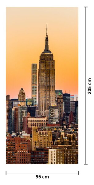 Fototapeta na dveře - New York (95x205cm)
