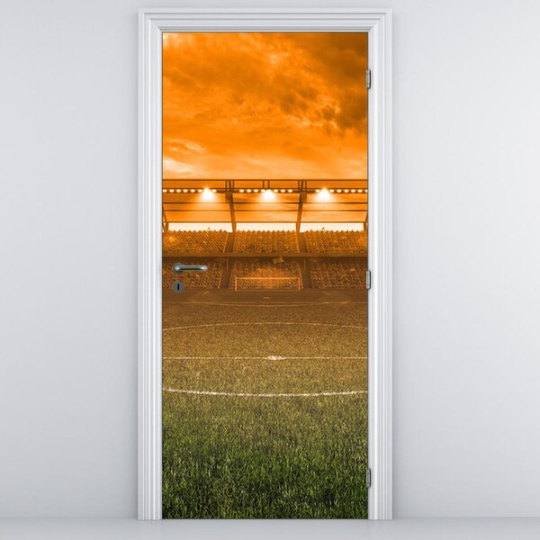 Fototapeta na dveře - Fotbalové hříště (95x205cm)
