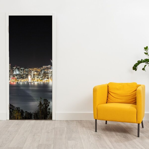 Fototapeta na dveře - Bay Bridge (95x205cm)