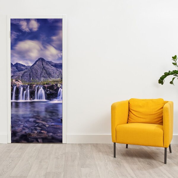 Fototapeta na dveře - Vodopád (95x205cm)