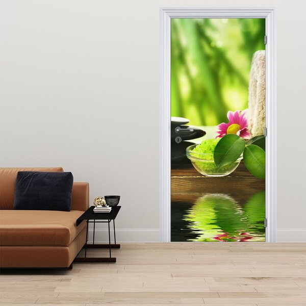 Fototapeta na dveře - Masážní pomůcky (95x205cm)