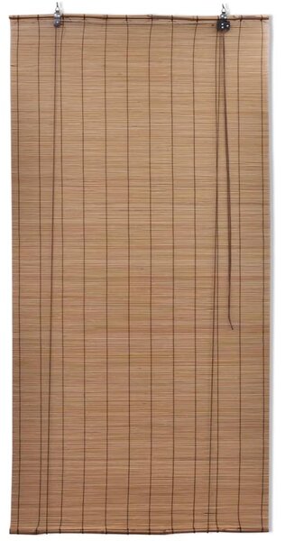 Zatemňovací rolety z bambusu 2 ks 80 x 160 cm hnědé