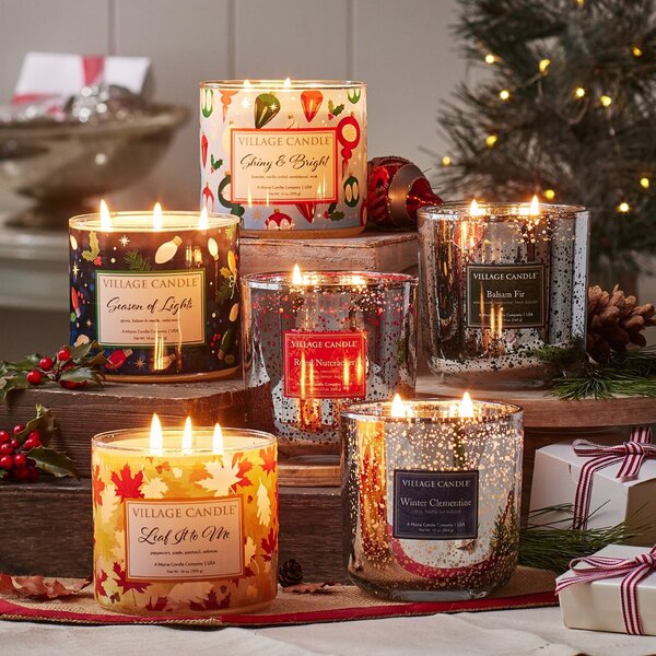 VILLAGE CANDLE Balsam Fir Vonná svíčka, 368 g