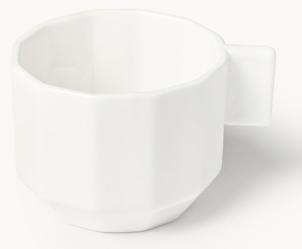 Sada porcelánových šálků na espresso Angoli, 4 díly
