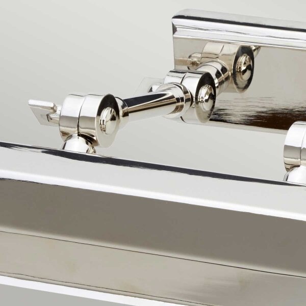 Elstead CHAWTON-PLM-PN - Obrazové svítidlo CHAWTON 2xE14/40W/230V chrom