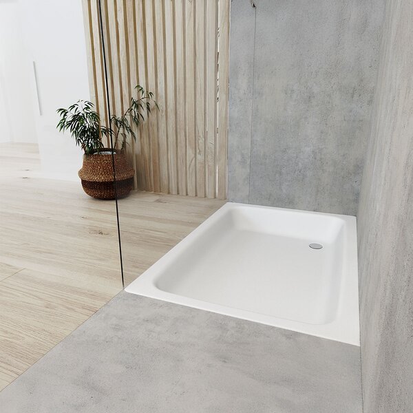 Kaldewei Sanidusch obdélníková sprchová vanička 90x80 cm bílá 440800010001