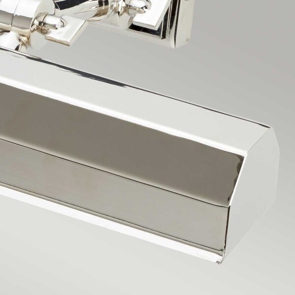 Elstead CHAWTON-PLM-PN - Obrazové svítidlo CHAWTON 2xE14/40W/230V chrom