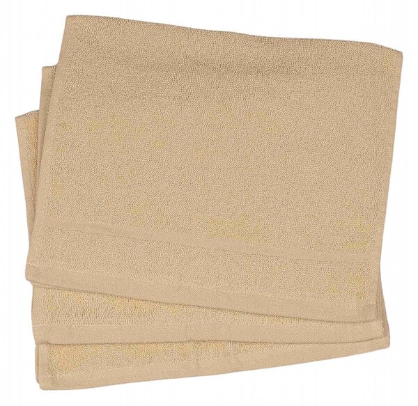 Měkoučký froté ručník Sofie. Rozměr ručníku je 30x50 cm. Barva krémová