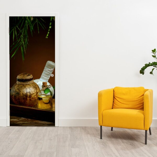 Fototapeta na dveře - SPA věcí (95x205cm)