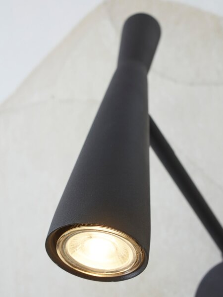 Nástěnná lampa Ordos černá