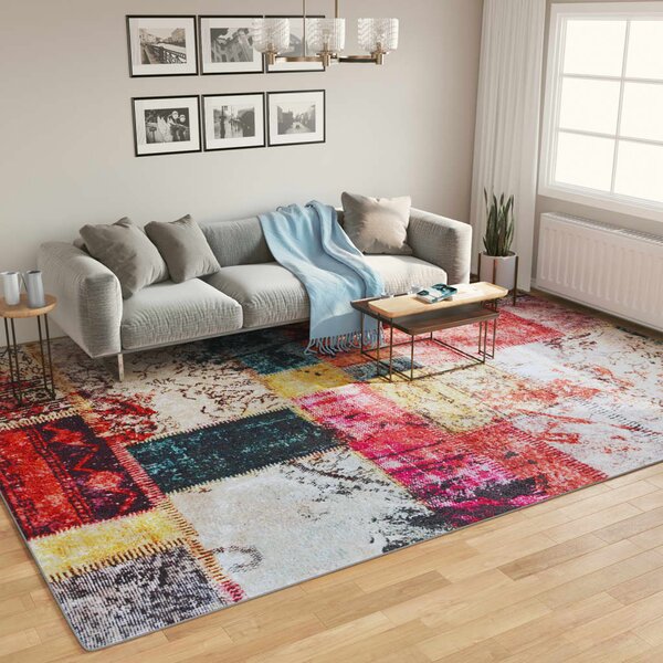 Koberec pratelný vícebarevný 400 x 300 cm