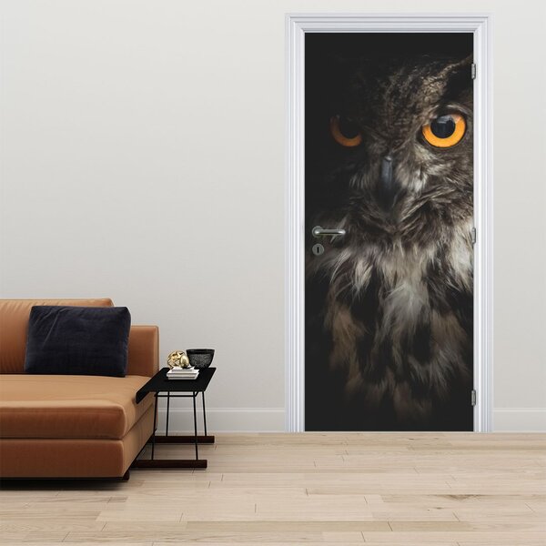 Fototapeta na dveře - Sova (95x205cm)