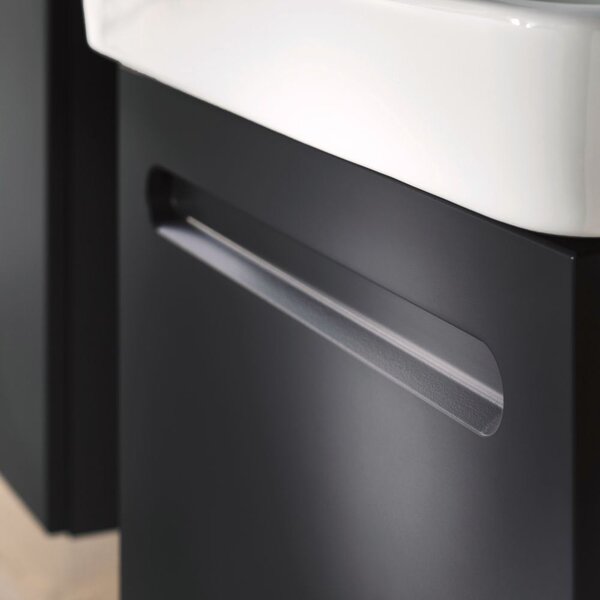Duravit No. 1 skříňka 74x42.6x47.8 cm pod umyvadlo závěsná grafitová N14283049490000