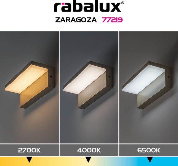 Rabalux ZARAGOZA LED venkovní nástěnné svítidlo 77219