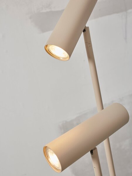 Stojací lampa Vienna béžová