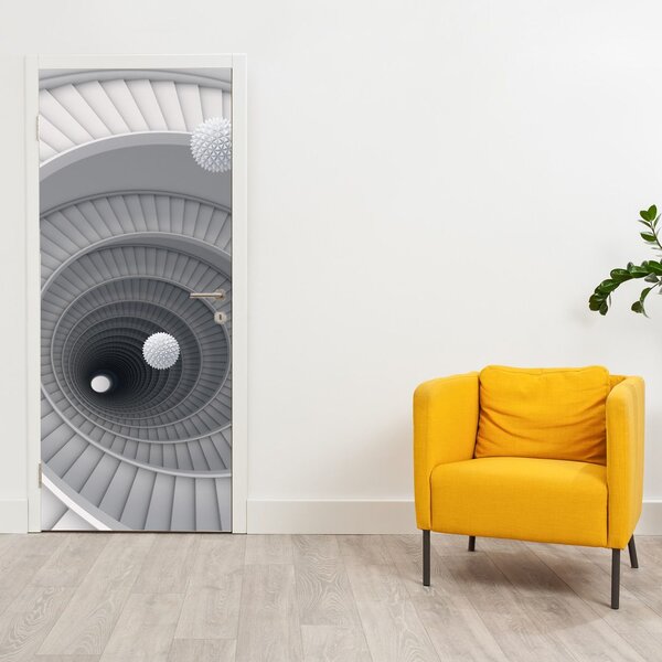 Fototapeta na dveře - 3D abstrakce (95x205cm)