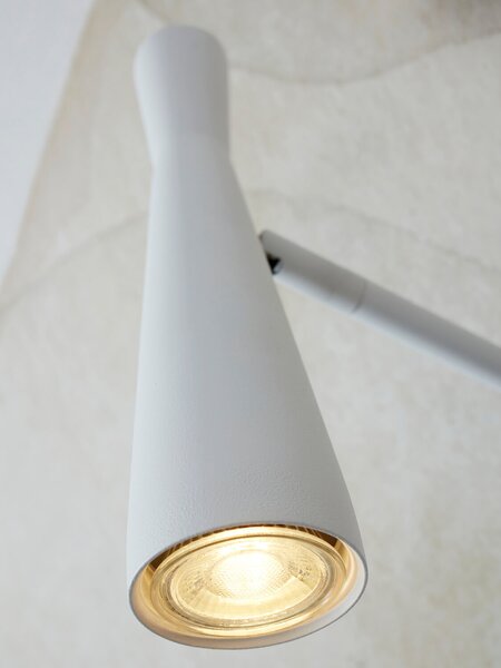 Nástěnná lampa Ordos bílá