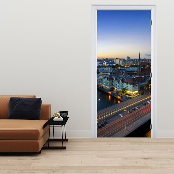Fototapeta na dveře - Berlín (95x205cm)
