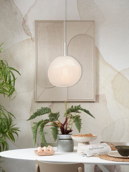 Stropní lampa Stockholm bílá