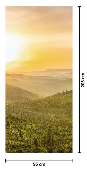 Fototapeta na dveře - Panoramatický obraz (95x205cm)