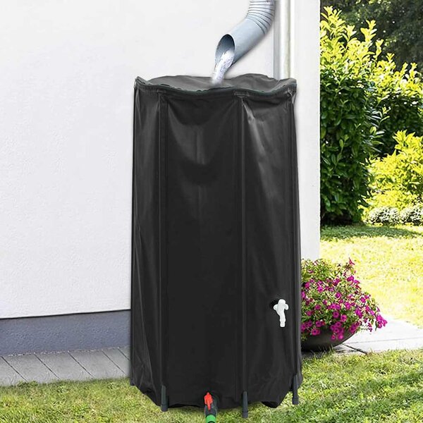 Nádrž na vodu s kohoutkem skládací 250 l PVC