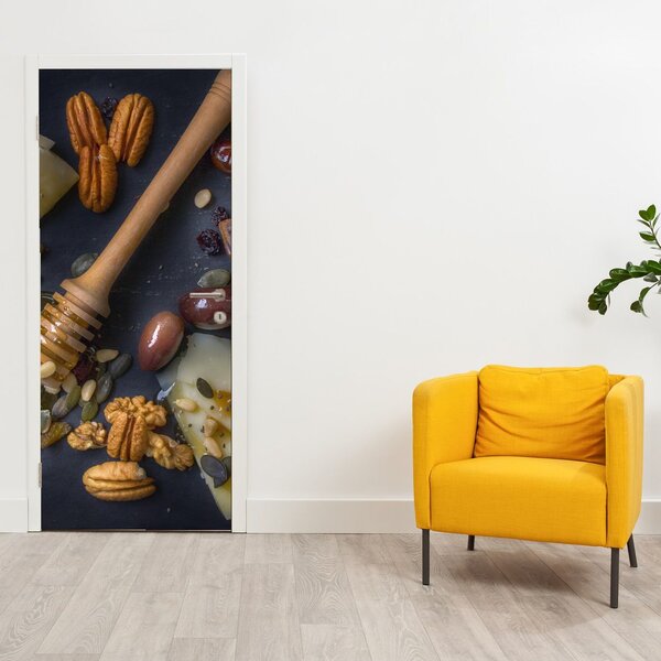 Fototapeta na dveře - Sušené ovoce (95x205cm)