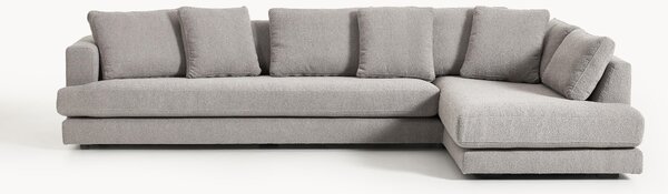 Rohová bouclé XL pohovka Tribeca