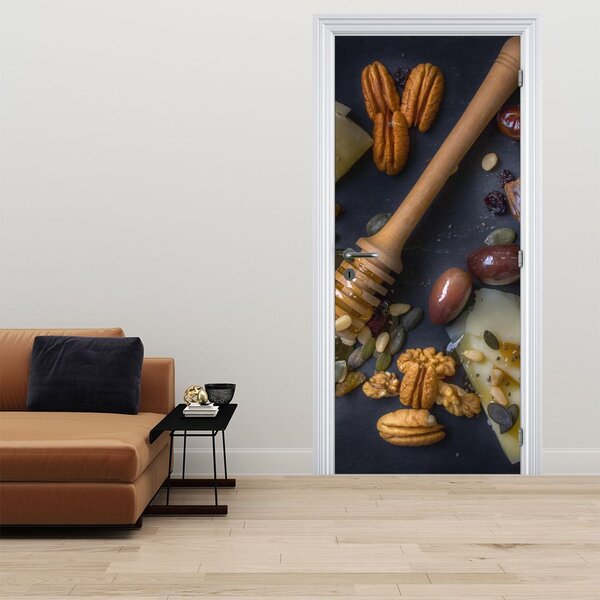 Fototapeta na dveře - Sušené ovoce (95x205cm)