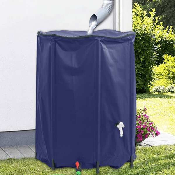Nádrž na vodu s kohoutkem skládací 1 350 l PVC
