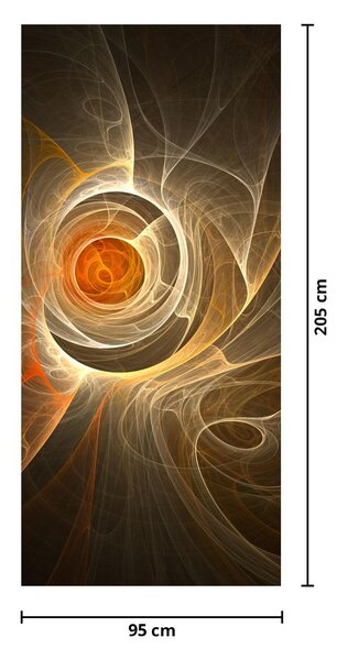 Fototapeta na dveře - Abstrakce (95x205cm)