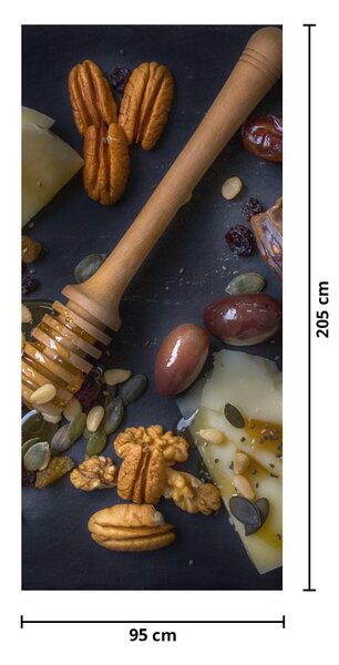 Fototapeta na dveře - Sušené ovoce (95x205cm)
