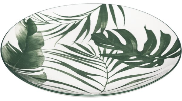 Porcelánový dezertní talíř Leafs, (fi) 19 cm, listy, sada 6ks