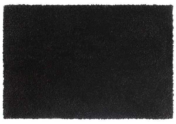 Rohožky před dveře 5 ks černé 40 x 60 cm kokosové vlákno