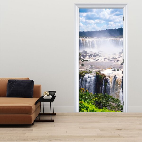 Fototapeta na dveře - Vodopády, Iguassu (95x205cm)