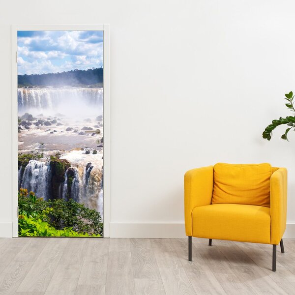 Fototapeta na dveře - Vodopády, Iguassu (95x205cm)