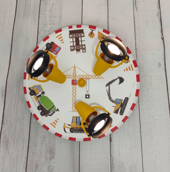 DĚTSKÉ STROPNÍ SVÍTIDLO, 35/35/15 cm - Online Only svítidla, Online Only